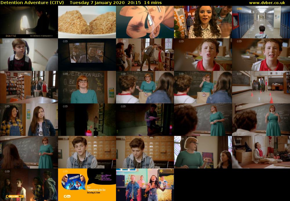 Detention Adventure (CITV) Tuesday 7 January 2020 20:15 - 20:29