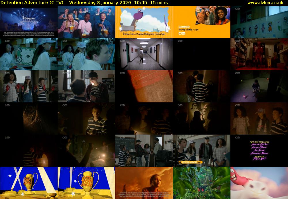 Detention Adventure (CITV) Wednesday 8 January 2020 10:45 - 11:00