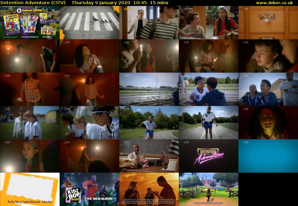 Detention Adventure (CITV) Thursday 9 January 2020 10:45 - 11:00