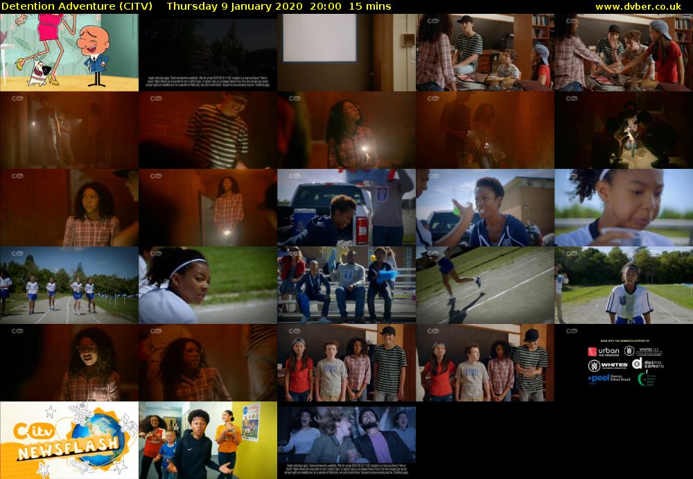 Detention Adventure (CITV) Thursday 9 January 2020 20:00 - 20:15