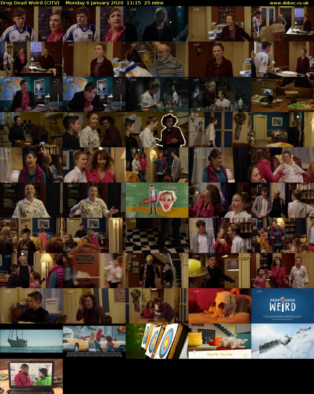 Drop Dead Weird (CITV) Monday 6 January 2020 11:15 - 11:40