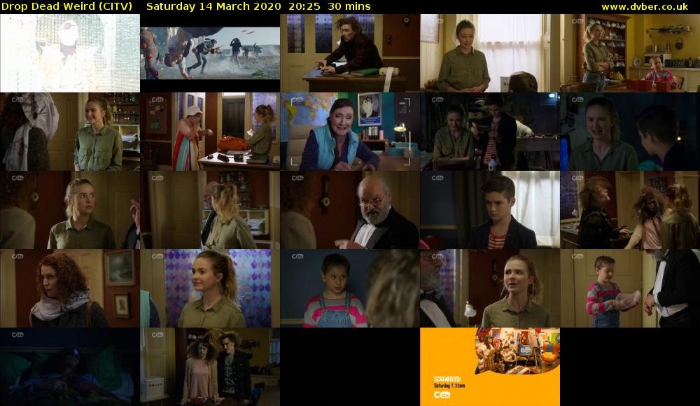 Drop Dead Weird (CITV) Saturday 14 March 2020 20:25 - 20:55