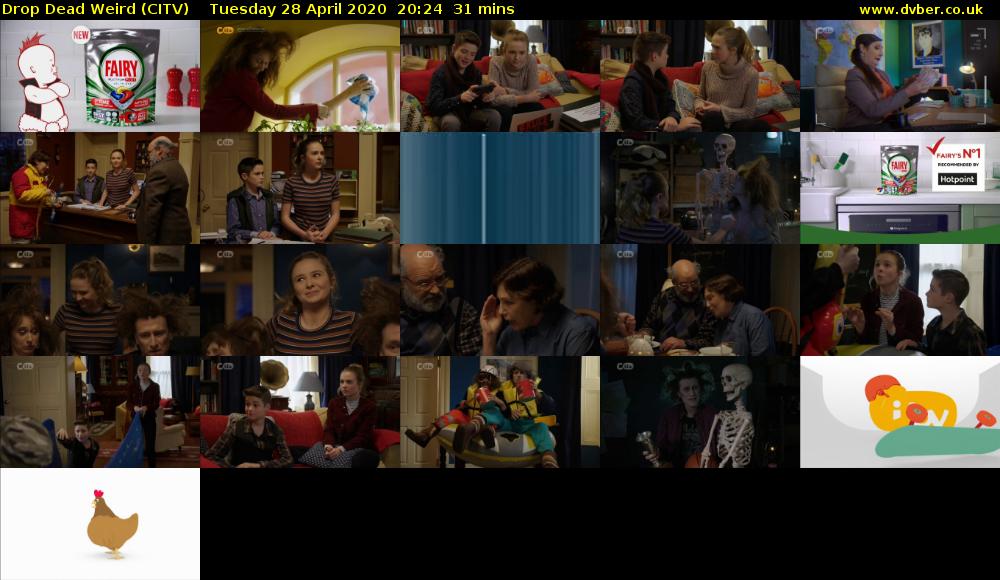 Drop Dead Weird (CITV) Tuesday 28 April 2020 20:24 - 20:55