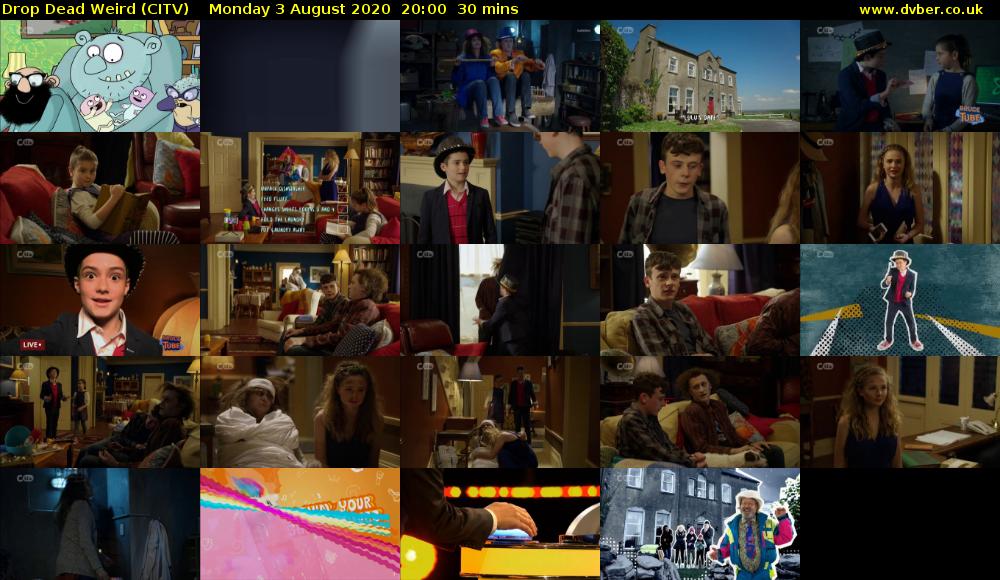 Drop Dead Weird (CITV) Monday 3 August 2020 20:00 - 20:30