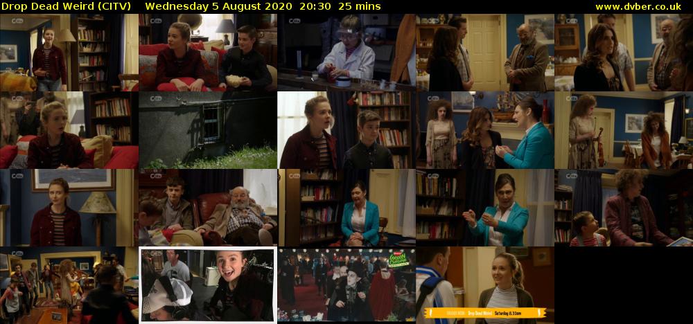 Drop Dead Weird (CITV) Wednesday 5 August 2020 20:30 - 20:55