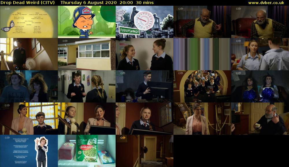 Drop Dead Weird (CITV) Thursday 6 August 2020 20:00 - 20:30