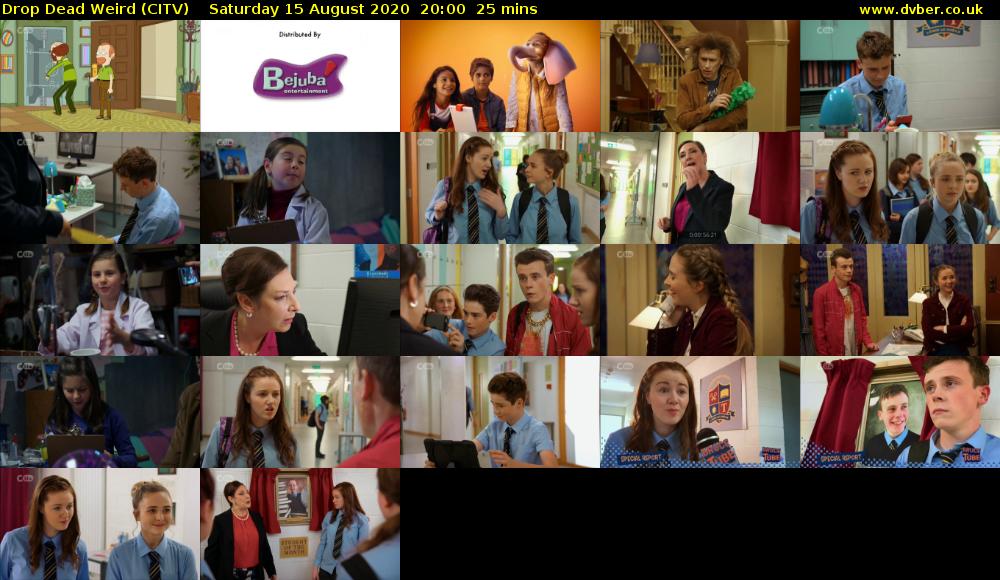 Drop Dead Weird (CITV) Saturday 15 August 2020 20:00 - 20:25