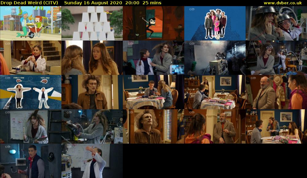 Drop Dead Weird (CITV) Sunday 16 August 2020 20:00 - 20:25
