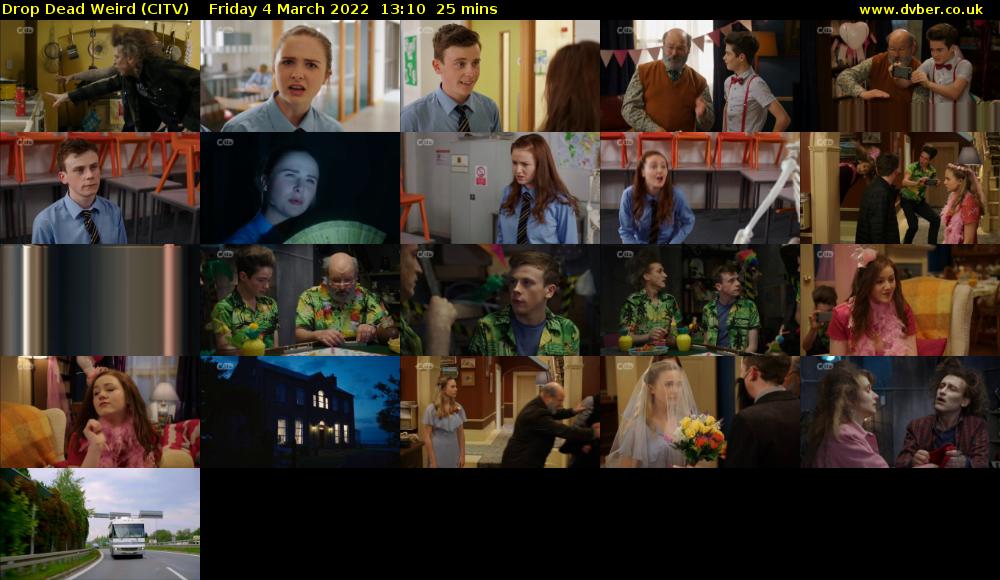Drop Dead Weird (CITV) Friday 4 March 2022 13:10 - 13:35