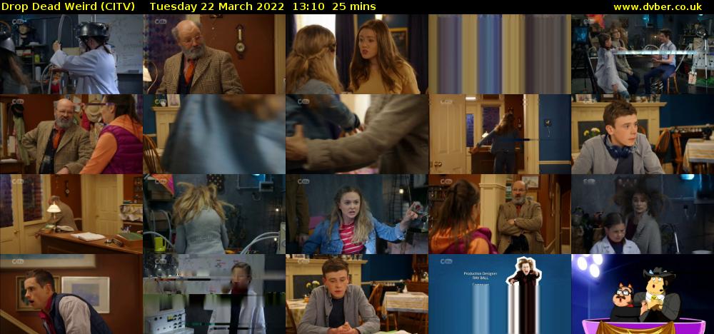 Drop Dead Weird (CITV) Tuesday 22 March 2022 13:10 - 13:35