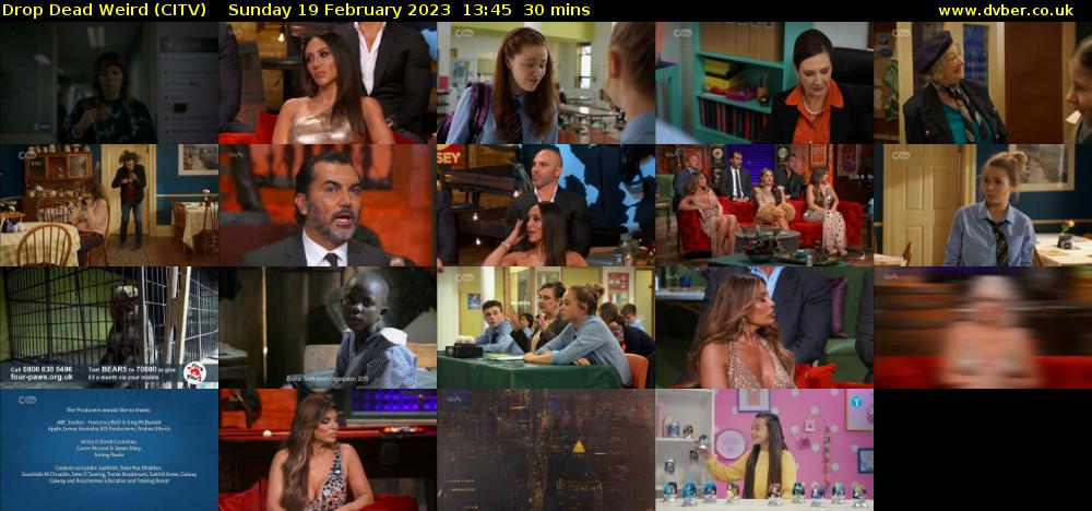 Drop Dead Weird (CITV) Sunday 19 February 2023 13:45 - 14:15