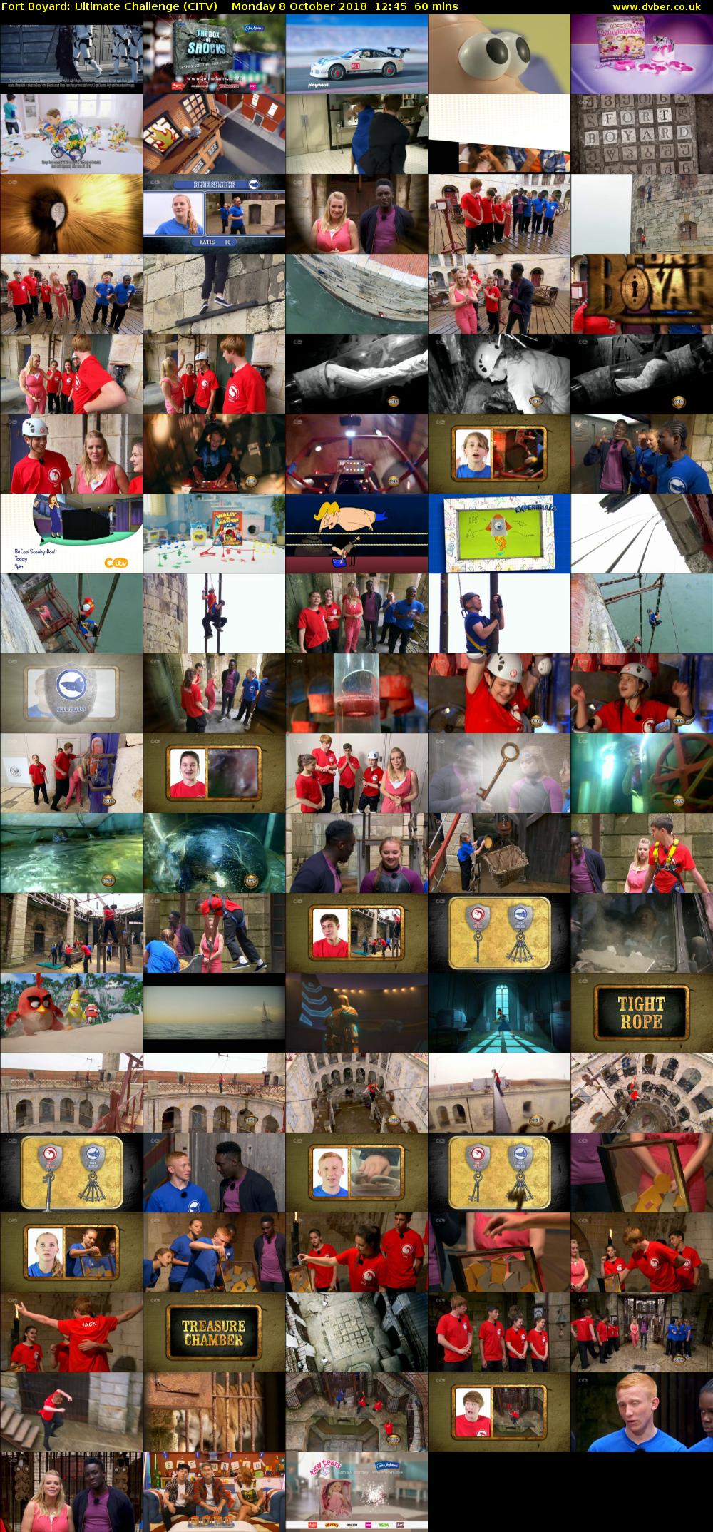 Fort Boyard: Ultimate Challenge (CITV) Monday 8 October 2018 12:45 - 13:45