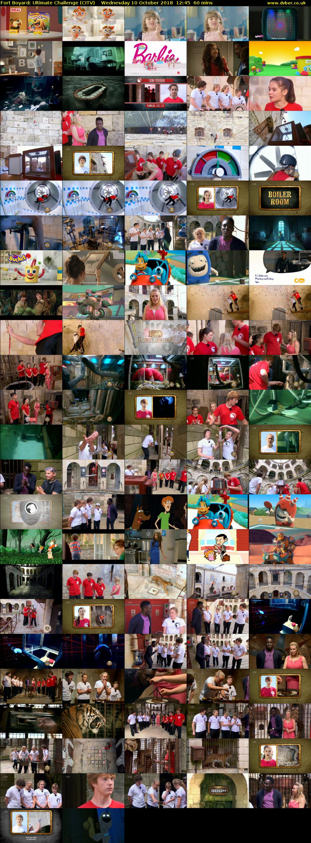 Fort Boyard: Ultimate Challenge (CITV) Wednesday 10 October 2018 12:45 - 13:45