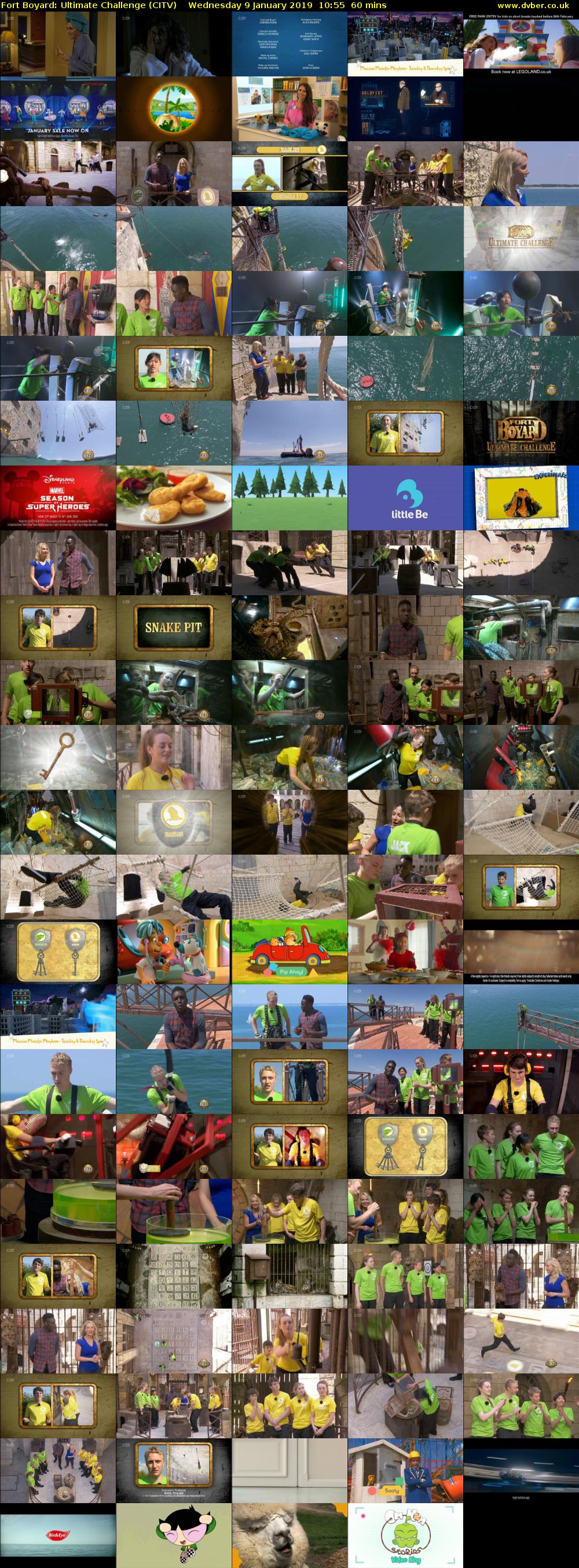 Fort Boyard: Ultimate Challenge (CITV) Wednesday 9 January 2019 10:55 - 11:55