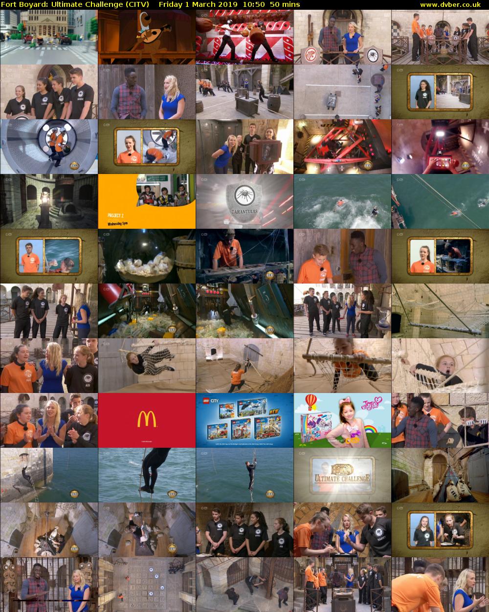 Fort Boyard: Ultimate Challenge (CITV) Friday 1 March 2019 10:50 - 11:40