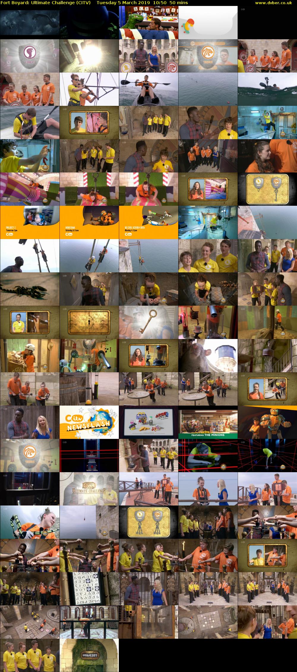 Fort Boyard: Ultimate Challenge (CITV) Tuesday 5 March 2019 10:50 - 11:40