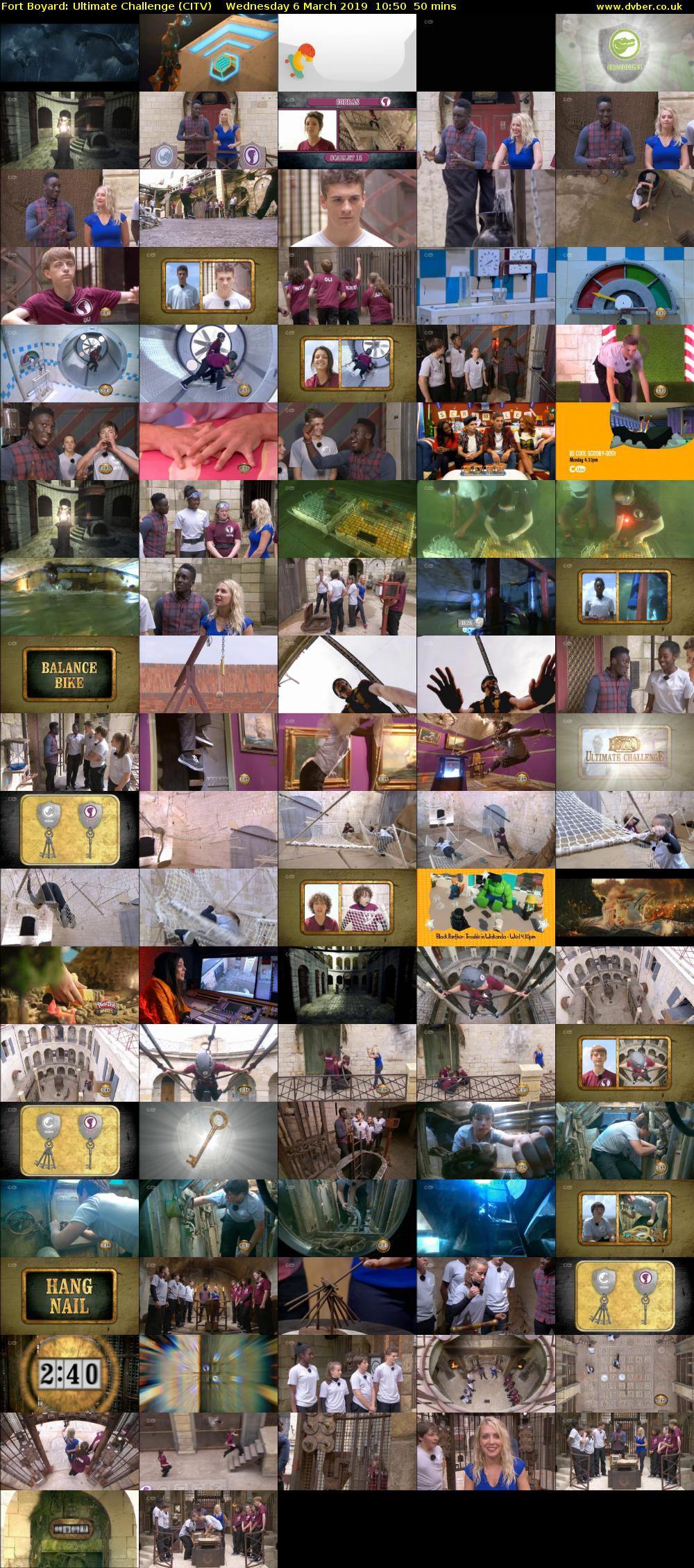 Fort Boyard: Ultimate Challenge (CITV) Wednesday 6 March 2019 10:50 - 11:40