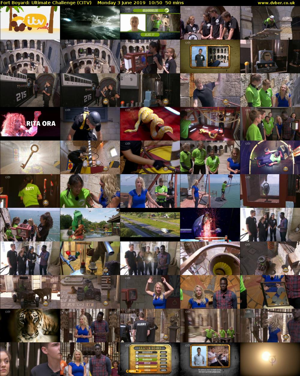 Fort Boyard: Ultimate Challenge (CITV) Monday 3 June 2019 10:50 - 11:40