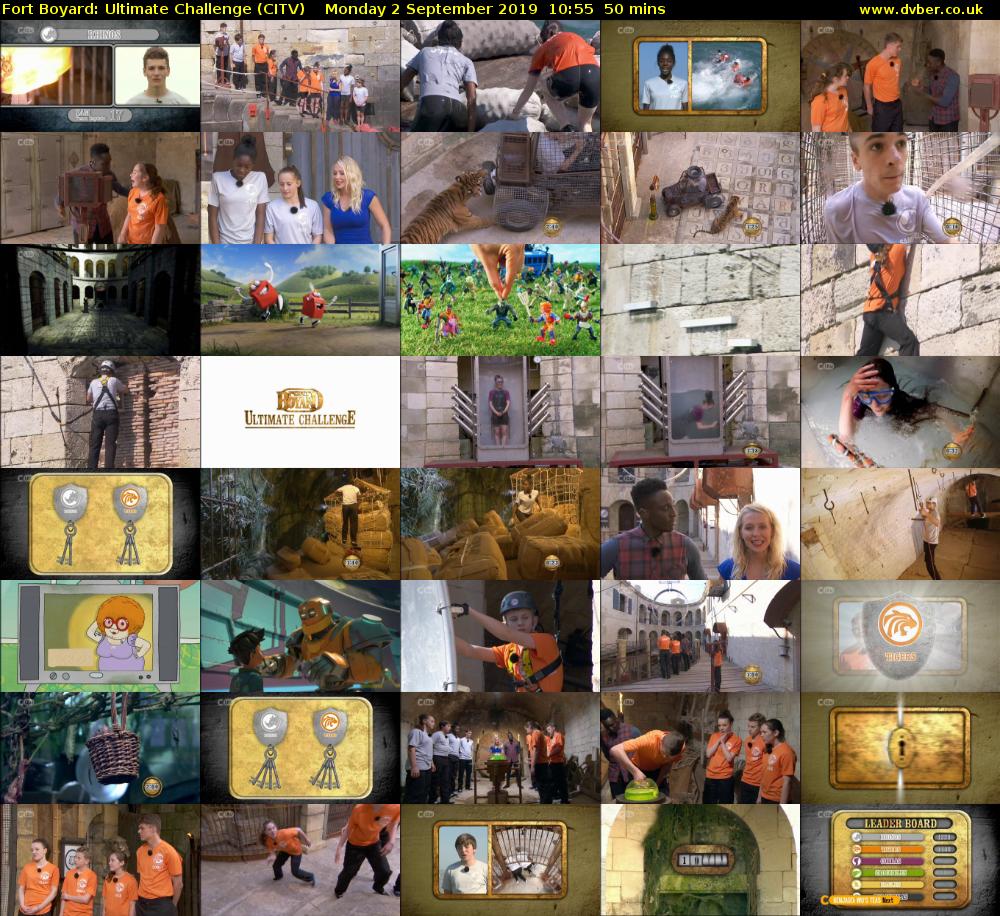 Fort Boyard: Ultimate Challenge (CITV) Monday 2 September 2019 10:55 - 11:45