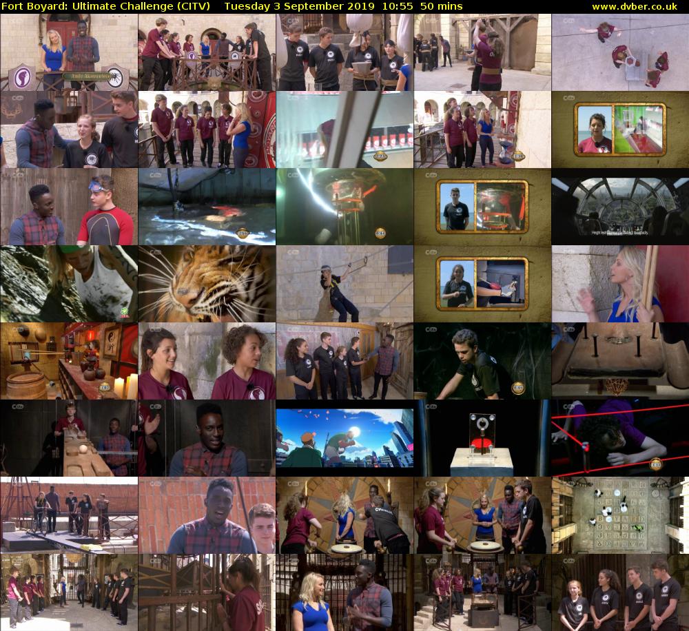 Fort Boyard: Ultimate Challenge (CITV) Tuesday 3 September 2019 10:55 - 11:45