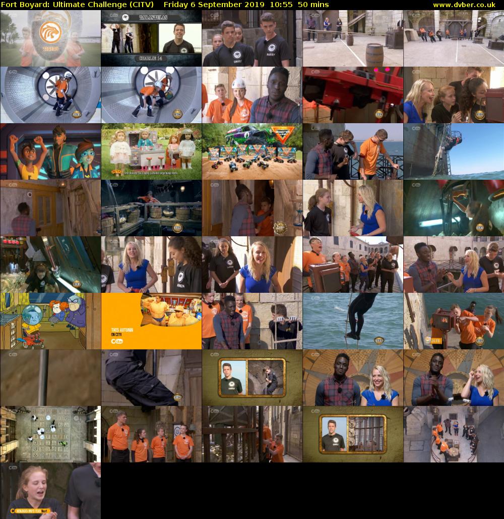 Fort Boyard: Ultimate Challenge (CITV) Friday 6 September 2019 10:55 - 11:45