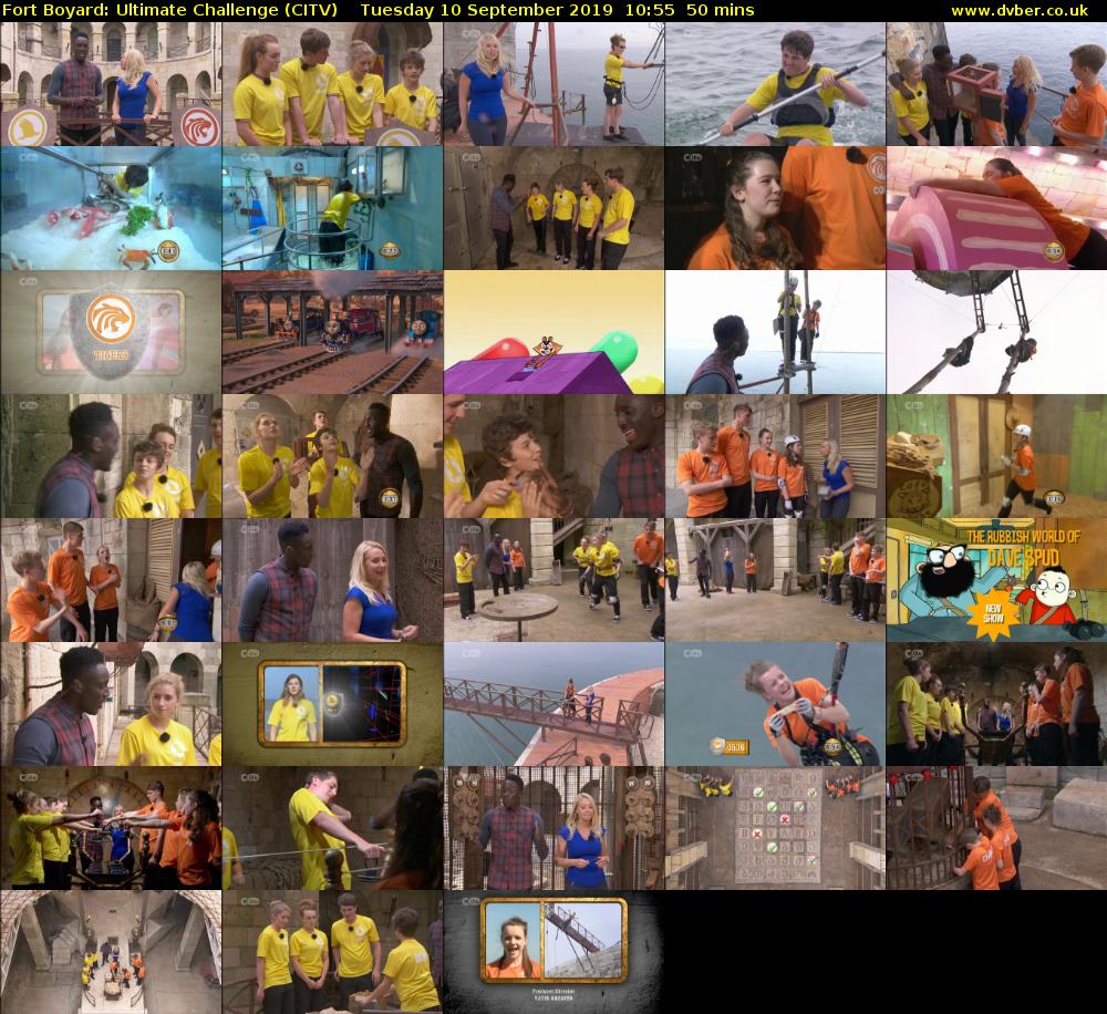 Fort Boyard: Ultimate Challenge (CITV) Tuesday 10 September 2019 10:55 - 11:45