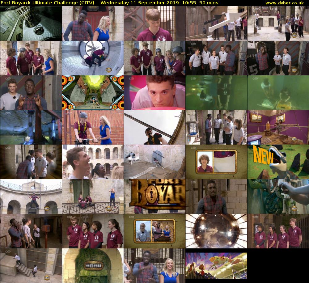Fort Boyard: Ultimate Challenge (CITV) Wednesday 11 September 2019 10:55 - 11:45