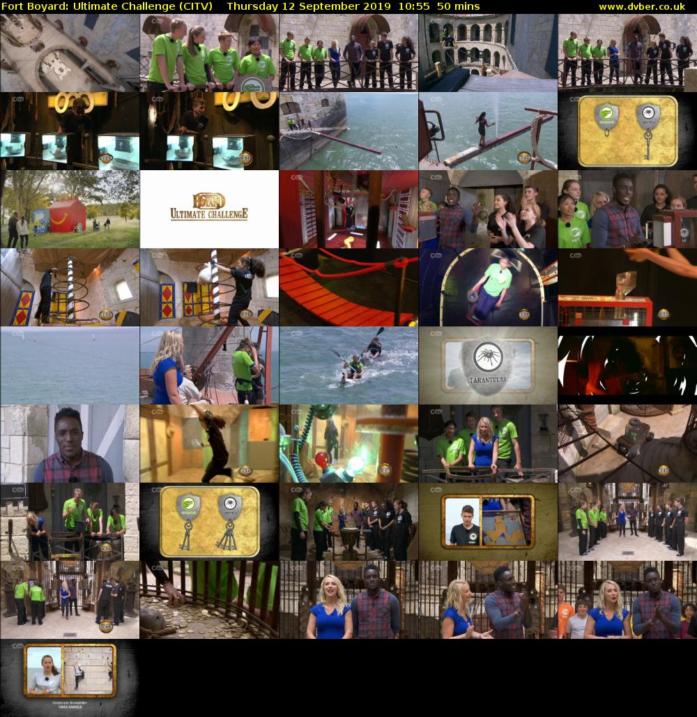Fort Boyard: Ultimate Challenge (CITV) Thursday 12 September 2019 10:55 - 11:45