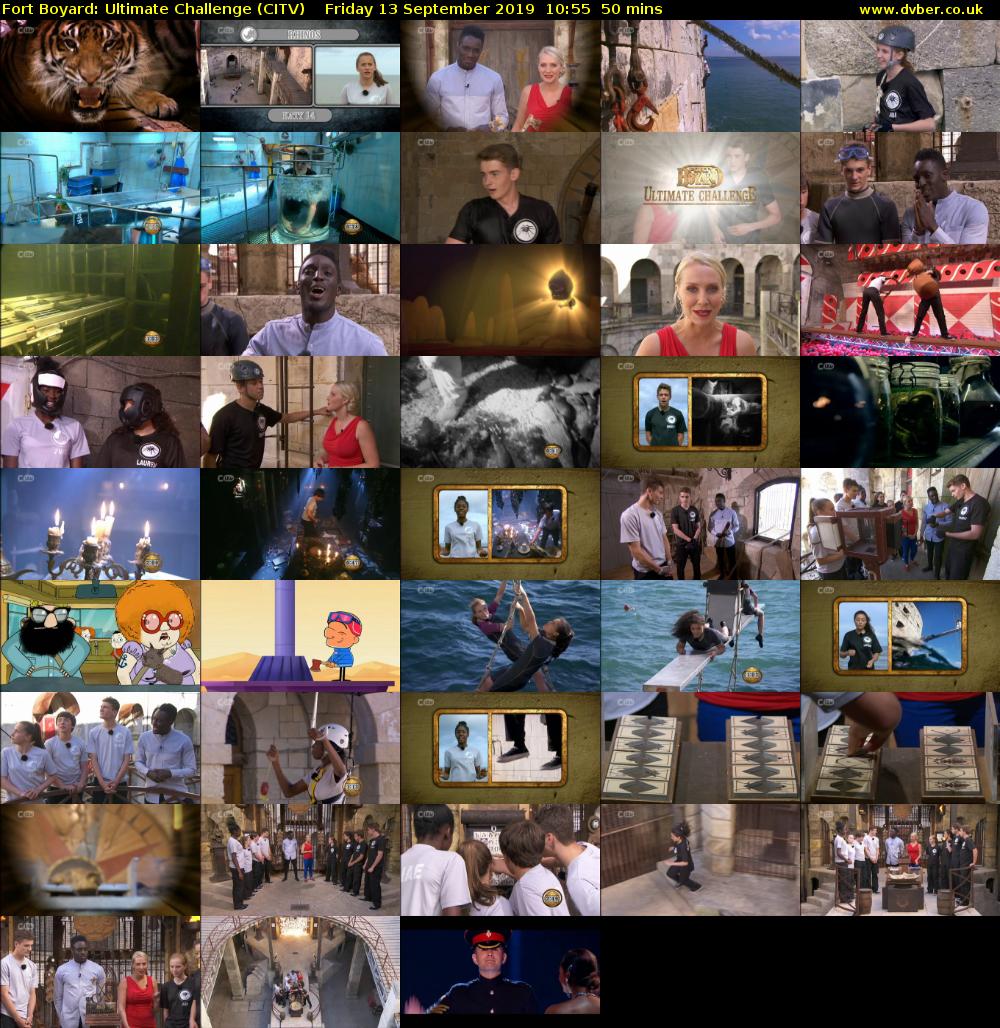 Fort Boyard: Ultimate Challenge (CITV) Friday 13 September 2019 10:55 - 11:45