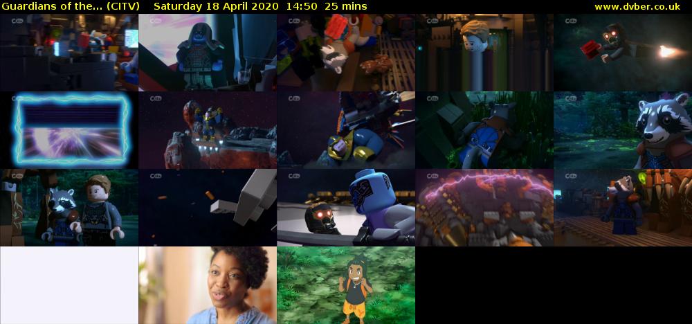 Guardians of the... (CITV) Saturday 18 April 2020 14:50 - 15:15