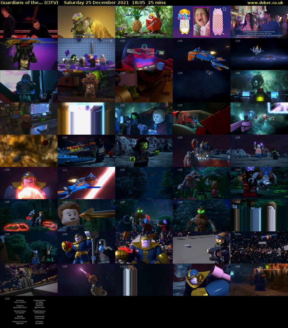 Guardians of the... (CITV) Saturday 25 December 2021 18:05 - 18:30