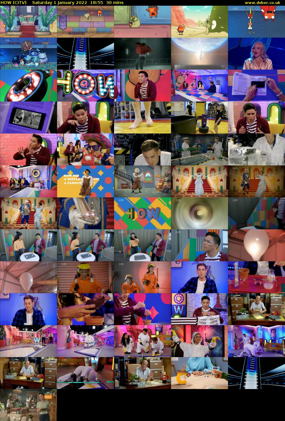 HOW (CITV) Saturday 1 January 2022 18:55 - 19:25