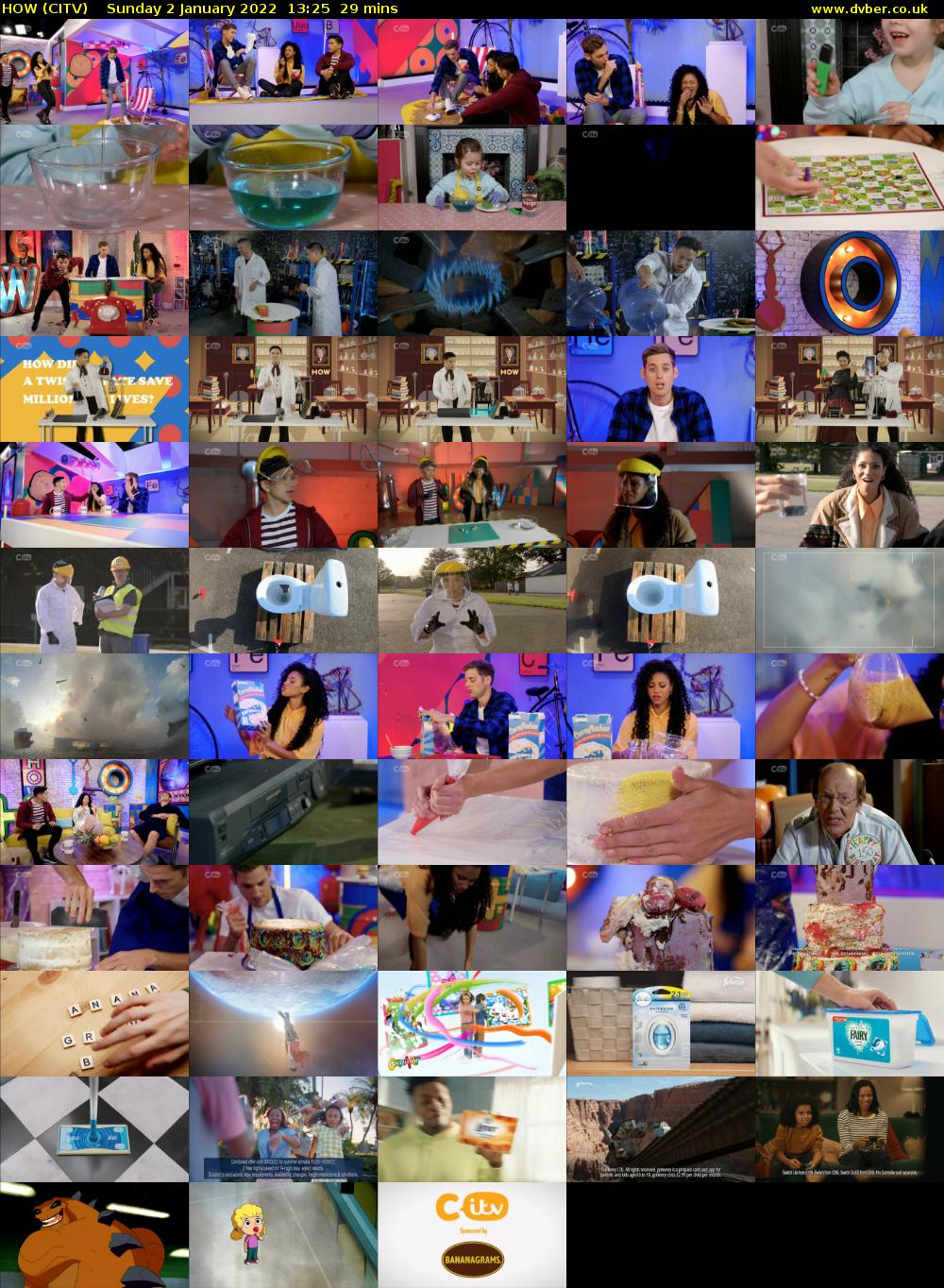 HOW (CITV) Sunday 2 January 2022 13:25 - 13:54