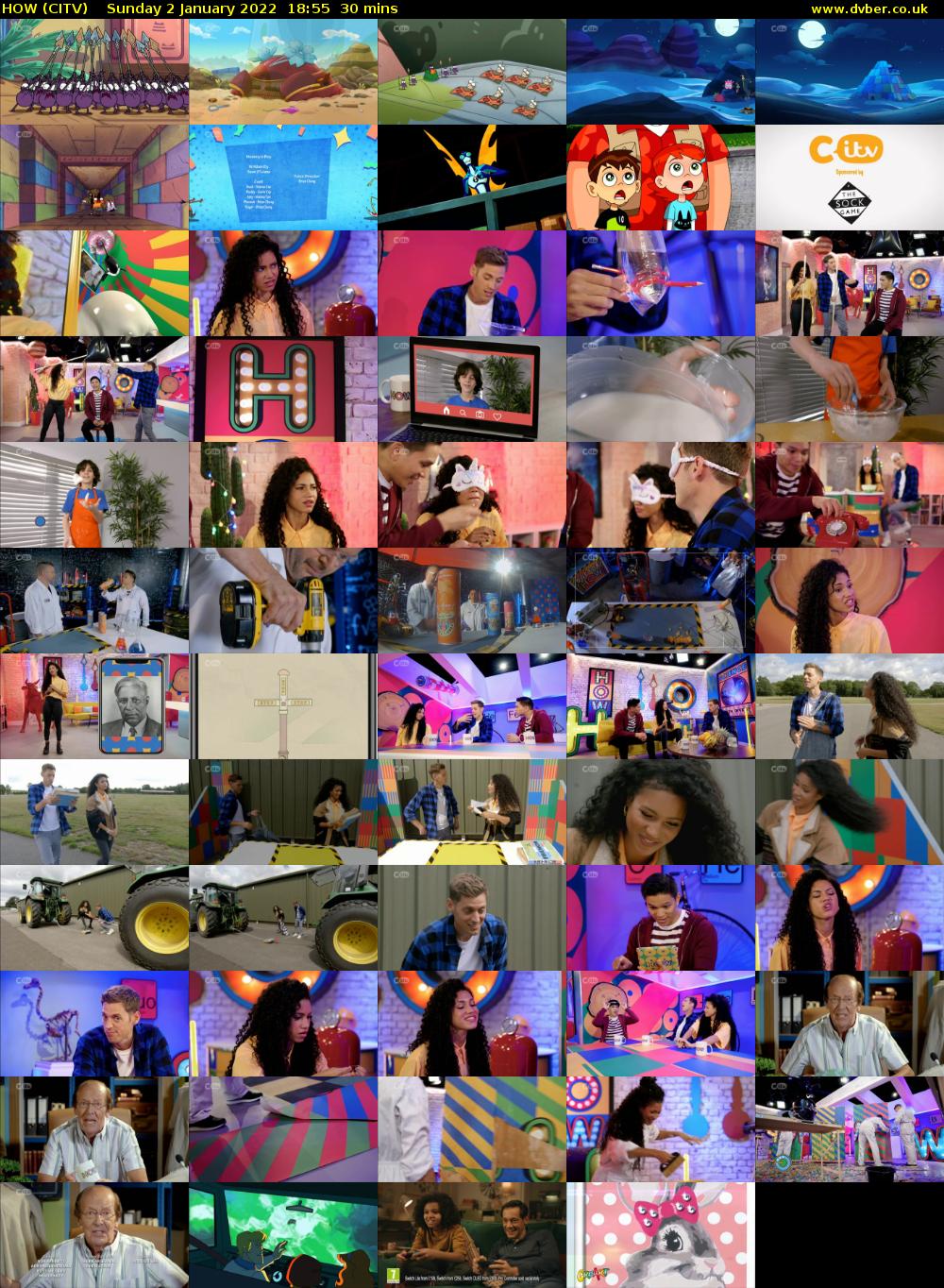 HOW (CITV) Sunday 2 January 2022 18:55 - 19:25
