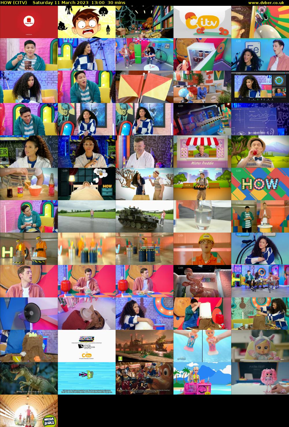 HOW (CITV) Saturday 11 March 2023 13:00 - 13:30