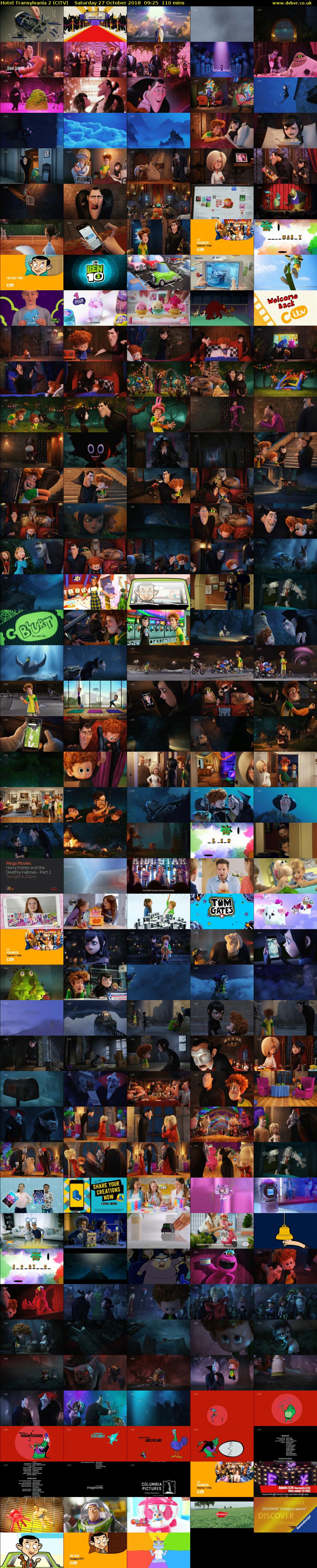 Hotel Transylvania 2 (CITV) Saturday 27 October 2018 09:25 - 11:15