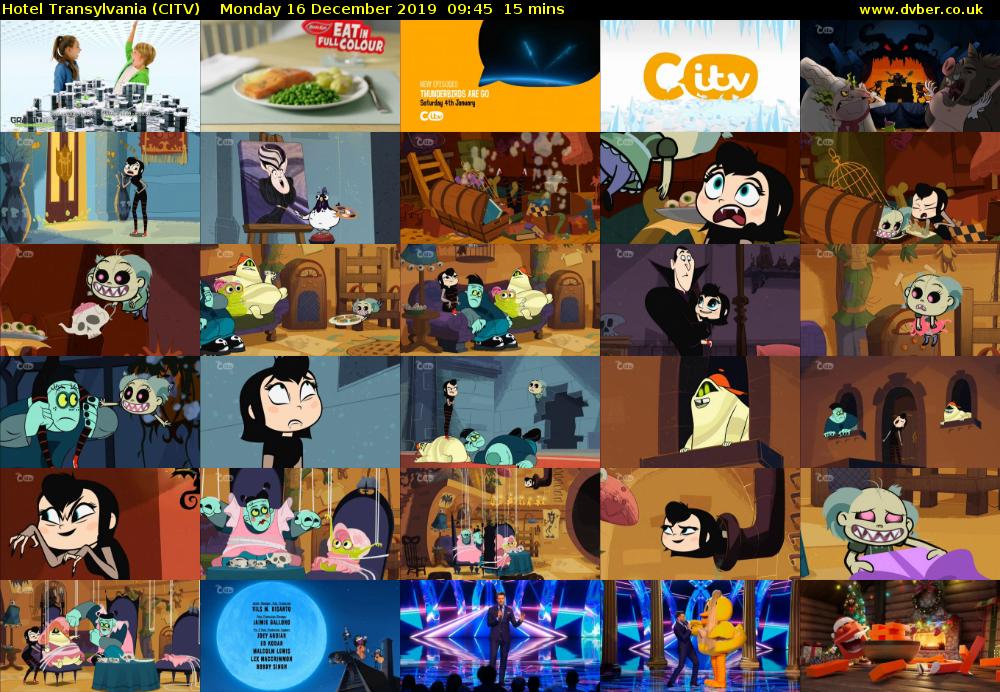 Hotel Transylvania (CITV) Monday 16 December 2019 09:45 - 10:00
