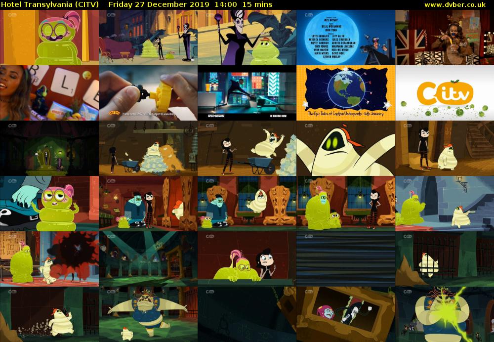 Hotel Transylvania (CITV) Friday 27 December 2019 14:00 - 14:15