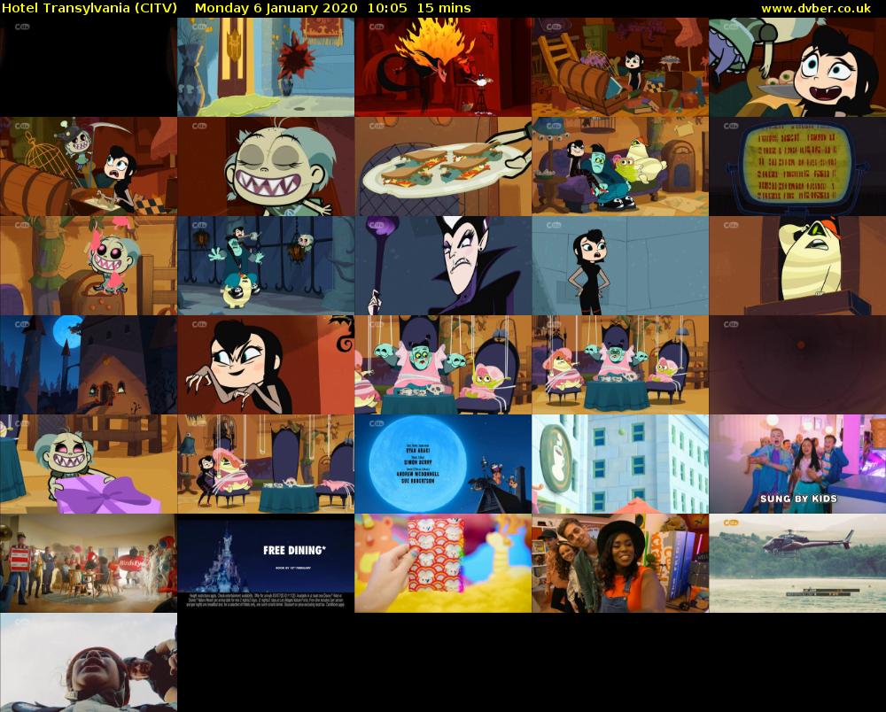 Hotel Transylvania (CITV) Monday 6 January 2020 10:05 - 10:20