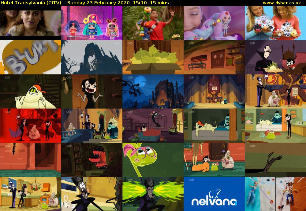 Hotel Transylvania (CITV) Sunday 23 February 2020 15:10 - 15:25