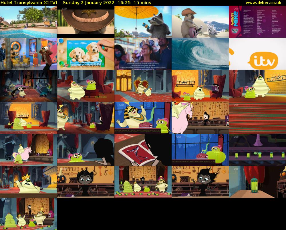Hotel Transylvania (CITV) Sunday 2 January 2022 16:25 - 16:40