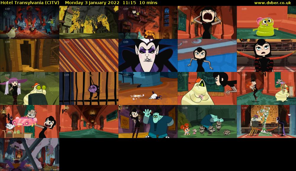 Hotel Transylvania (CITV) Monday 3 January 2022 11:15 - 11:25