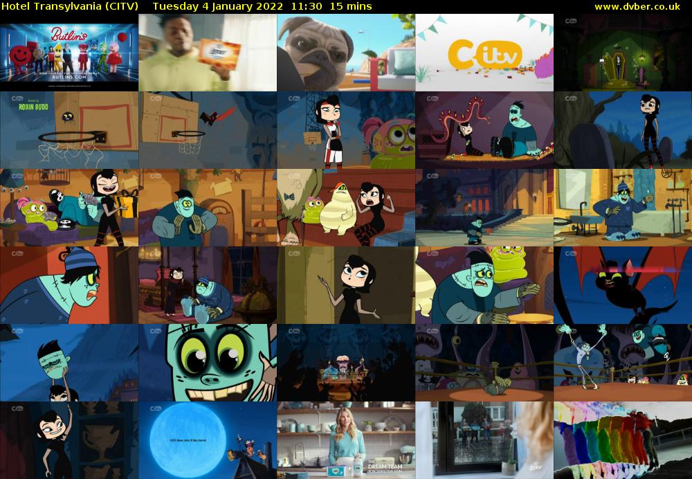 Hotel Transylvania (CITV) Tuesday 4 January 2022 11:30 - 11:45
