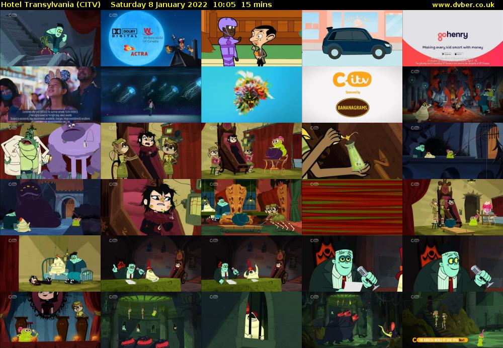 Hotel Transylvania (CITV) Saturday 8 January 2022 10:05 - 10:20