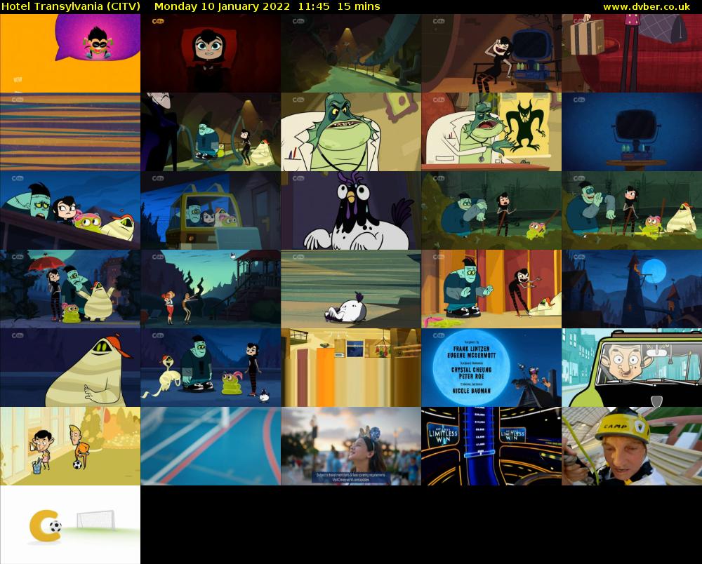 Hotel Transylvania (CITV) Monday 10 January 2022 11:45 - 12:00