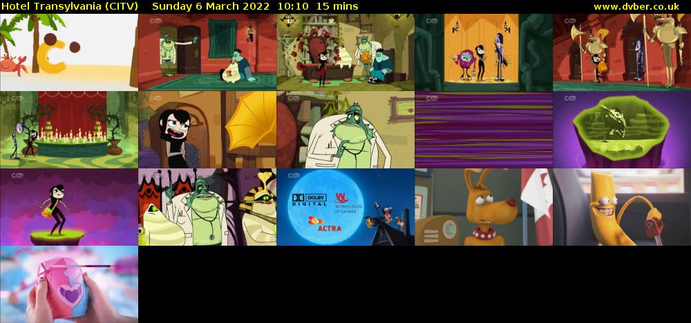 Hotel Transylvania (CITV) Sunday 6 March 2022 10:10 - 10:25