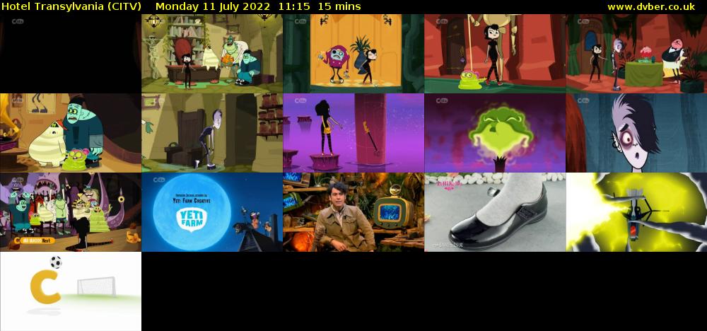 Hotel Transylvania (CITV) Monday 11 July 2022 11:15 - 11:30