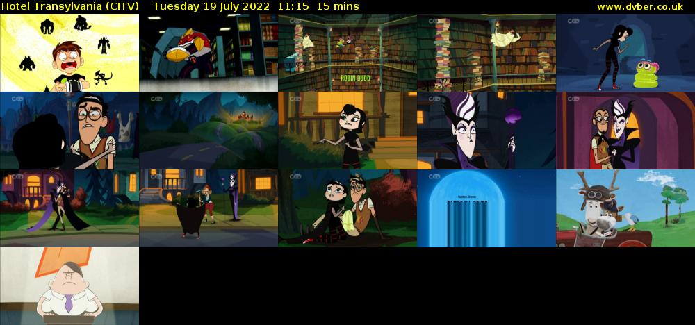 Hotel Transylvania (CITV) Tuesday 19 July 2022 11:15 - 11:30