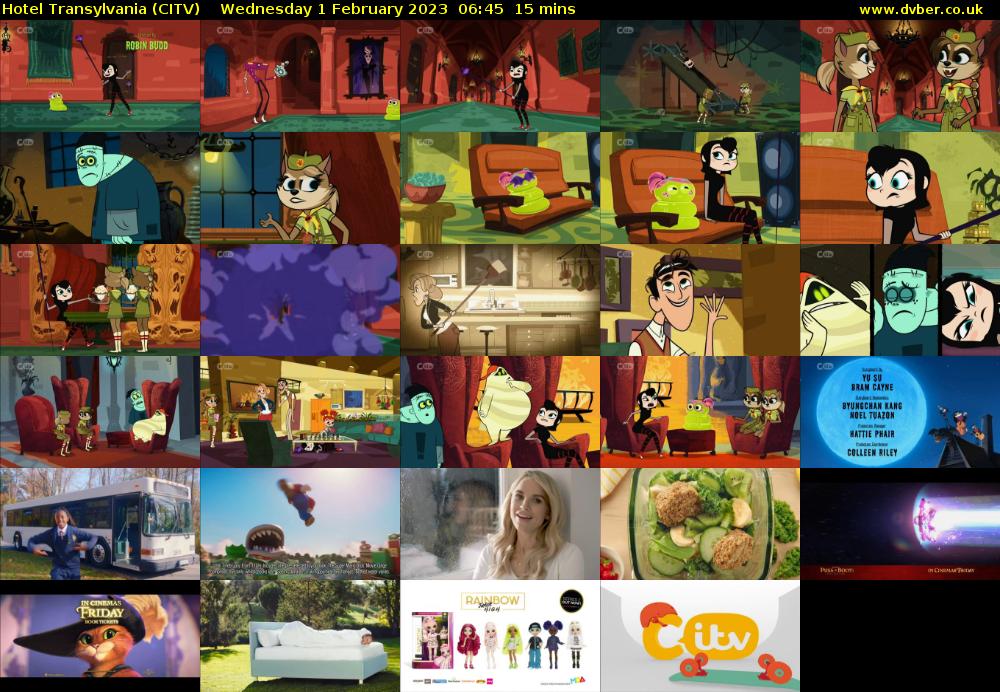 Hotel Transylvania (CITV) Wednesday 1 February 2023 06:45 - 07:00