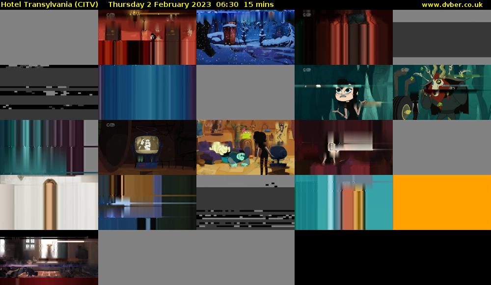 Hotel Transylvania (CITV) Thursday 2 February 2023 06:30 - 06:45